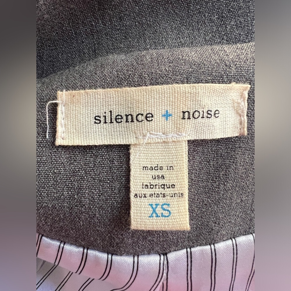 Urban Outfitters. XS . Gray with pinstripe lining.